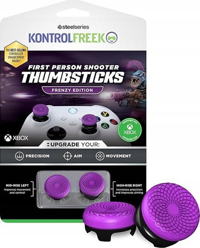 Kape analoge KONTROL FREEK FPS Thumbsticks, për Xbox, set Frenzy Purple, bojë vjollcë