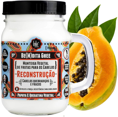 Maskë flokësh Lola Cosmetics BE(M)DITA GHEE RECONSTRUCTION, rigjeneruese, 350g