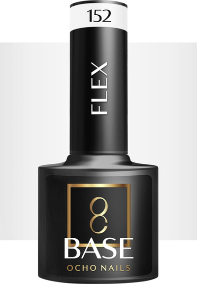 Bazë për thonj Ocho Nails Flex 152, vetëniveluese, 5 g, neutrale