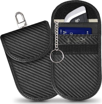 Futrollë Faraday Tech-Protect KLR100, bllokim sinjali RFID, nuk e kap uji, karbon