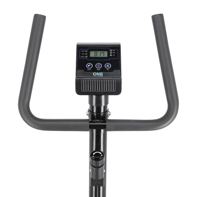 Biçikletë stacionare One Fitness RW3011, rezistencë mekanike, kompjuter trajnimi, e zezë