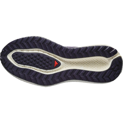 Atlete vrapimi Salomon Aero Glide 3 GRVL, me pjesë sipër tekstili, taban Contagrip, blu