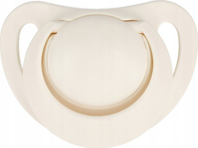 Qetësues NUK For Nature, latex anatomik, 6-18 muajsh, 2 copë, gri bezhë