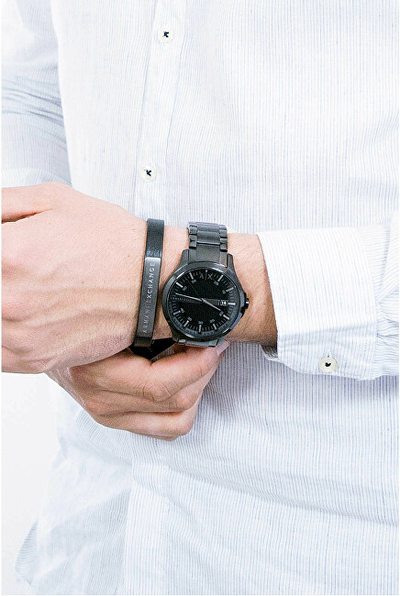 Сет Armani Exchange AX7101 - часовник + нараквица