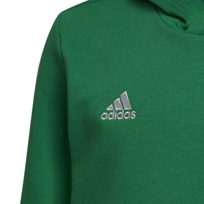 Дуксер со капаче Adidas Entrada 22 Hoody Y Jr HI2143, памук полиестер, за деца, сина