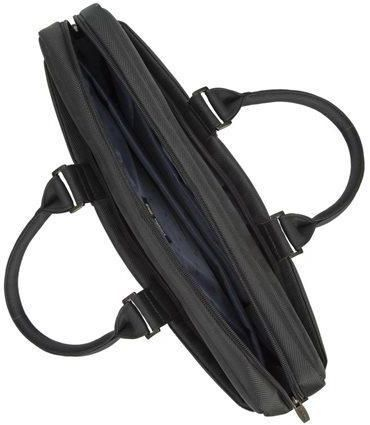 Çantë për laptop Rivacase 8135, për 39,6 cm (15,6”) me xhepa dhe material poliester / PU, e zezë