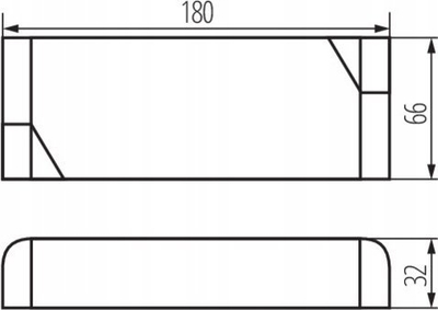 Furnizues LED Kanlux Poweled P, 12V, 100W, i bardhë