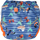 Pelena e ripërdorshme Close Caboo Swaddle Pop in AIO V2 Twilight Garden, 3 16 kg, me insert bambuje