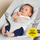 Shezlong bebe Ergobaby Evolve 3 në 1, ergonomik, i hirtë i çelët