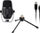 Микрофон USB Monoprice Stage Right 600202, кардиоиден, со маса-стојалка, црн
