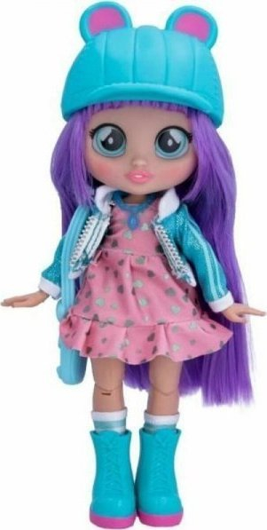 Kukull Cry Babies BFF Lala, 20 cm, me gjëra shtesë, shumëngjyrëshe