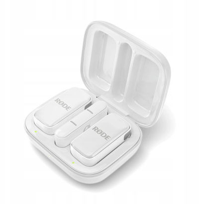 Mикрофон без жица Rode Wireless Micro USB C, за смартфон USB C, бел