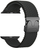 Rrip ore Beline Woven Nylon Parachute për Apple Watch 42/44/45/49mm, najlon, i zi