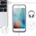 Maskë baterie ALLNET ALL-PB104 për iPhone 6 6S 7 8, power bank i integruar, LED, e zezë