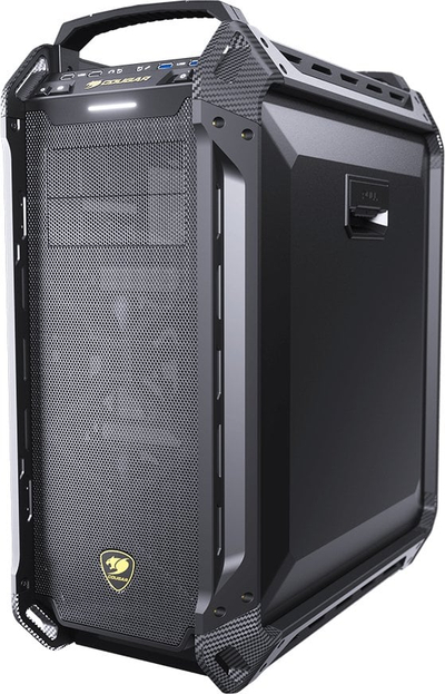 Kornizë PC COUGAR Panzer Max G, Full Tower, xham i temperuar, e zezë