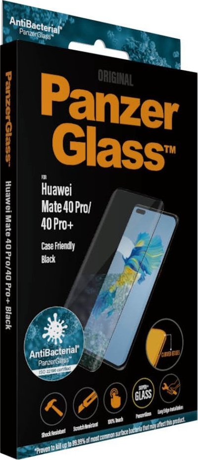 Xham mbrojtës PanzerGlass 5382 për Huawei Mate 40 Pro, xham i temperuar, transparent