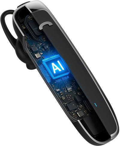 Kufje Bluetooth Mozos F8, për muhabet në telefon, BT 6.0, e zezë