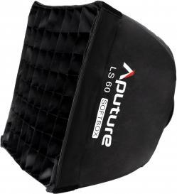 Softbox Aputure LS 60, 35 x 35 cm, me grid, i zi
