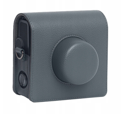 Etui mbrojtës LoveInstant për Fujifilm Instax Wide EVO, lëkurë ekologjike, gri