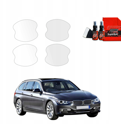 Film mbrojtës doreze GrizzGlass BodyShield, BMW 3 F31 Estate Pre-LCI 2011-2015, set 4 copë, transparent