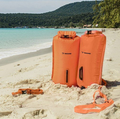 Bojë noti Trizand Inflatable Buoy 2n1 23924, 35L, PVC, portokalli