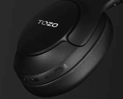 Kufje H10 me kap veshin, wireless Bluetooth, me heq zhurmën, të zeza
