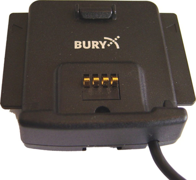Mbajtës ekrani BURY CC 9060, për sistem hands free, i zi