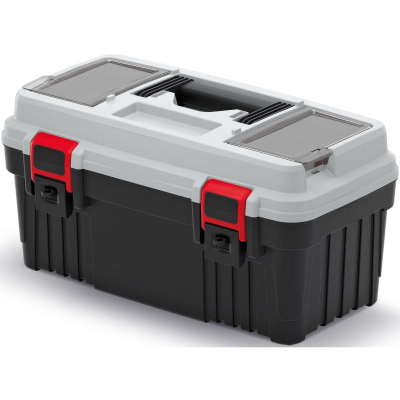 Kuti veglash Kistenberg OPTIMA, 23L, 470x256x238mm, gri me të zezë