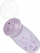 Gotë për fëmijë NUK Mini Me, 300ml, çelik, vjollcë