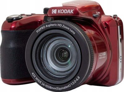 Aparat fotografik Kodak PIXPRO AZ425, 20MP, zmadhim optik 42x, i kuq