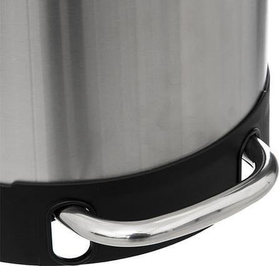 Kosh plehrash 5five Ariane Slim, 30L, metalik, argjendtë
