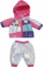 Set veshje për kukulla Zapf Creation Baby Born, xhaketë dhe pantallona, 43 cm