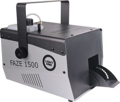 Gjenerator tymi Light4Me Faze 1500, 1500W, me Timer, ngjyrë e zezë