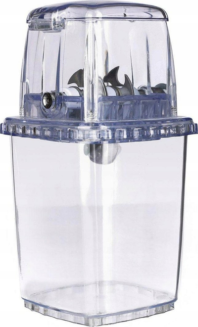 Shtrydhës akulli Ice Crusher, me dorë, PVC, transparent