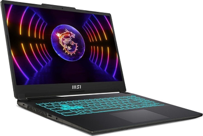 Laptop MSI Cyborg 15 A12VF-271XPL, 15.6", Intel Core i7 12650H, 16 GB RAM, 512 GB SSD, NVIDIA GeForce RTX 4060, i hirtë