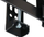 Mbajtëse muri për monitor Neomounts WL95-800BL1, 42"-70", 35kg, e zezë