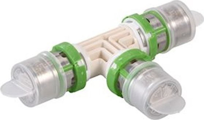 Nyje T Comap MultiSkin PPSU, 20 mm, 3x press, gri