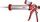 Pistoletë silikoni Haushalt Caulking Gun, 310ml, për tuba standard, portokalli