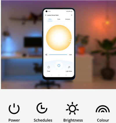 Poç realme LED Wi-Fi Smart Bulb 12W