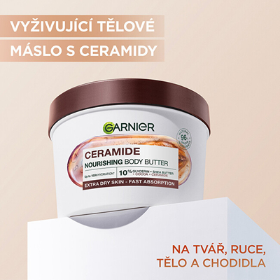Gjalpë për trup Garnier Ceramide Nourishing Body Butter, 380 ml
