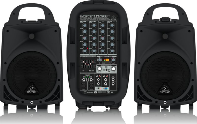 Sistem PA portabël Behringer Europort PPA500BT, 500W, Bluetooth, i zi