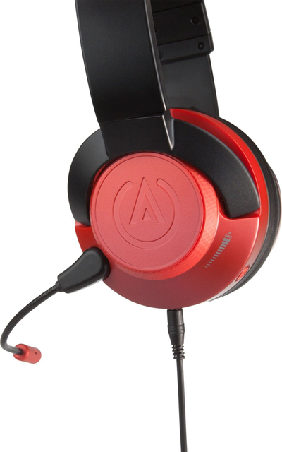 Kufje gaming PowerA Fusion Crimson Fade, 3.5 mm, drajvera 50 mm, të kuqe