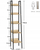Raft libri Leobert LLS109B11, 5 rafte, 170cm, sonoma i zi