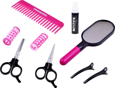Set lodrash parukerie Little Hairdresser ZA5186, me aksesorë, për kalamaj