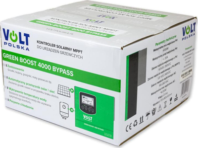 Inverter solar Azo Digital Eco Solar Boost MPPT 4000, 4000W, për ngrohje uji, i bardhë