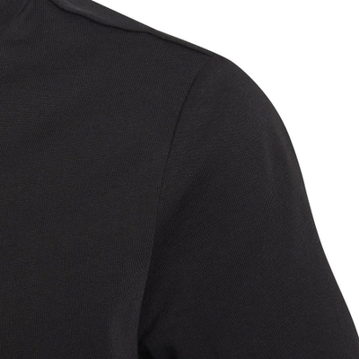 Bluzë sportive për kalama Adidas Entrada 22, pambuk, jakë V, e zezë
