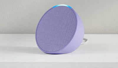 Altoparlant smart Amazon Echo Pop, Wi-Fi, me Alexa, lavender