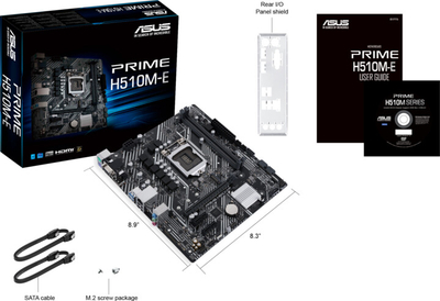 Pllakë amë ASUS PRIME H510M-E - Intel H510