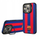 Mbrojtëse telefoni FC Barcelona OCFCBMCIP16PMBG, për iPhone 16 Pro Max, MagSafe, lëkurë sintetike, blu e kuqe