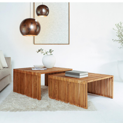 Set tavoline kafeje 2-pjesësh Nya 86x79x46Hcm (HM9546)
